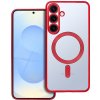 Kryt Electro Mag Cover Case s MagSafe Samsung Galaxy S25 Plus Red