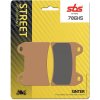 Predné brzdové doštičky / obloženie SBS Suzuki GSX 1200 1999 - 2001 směs HS