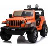 mamido Elektrické autíčko Jeep Wrangler Rubicon 4x4 oranžové