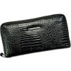 Jennifer Jones 5295-2 čierna dámska kožená peňaženka 19,5 x 10 x 2,5 cm