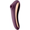 Vibrátor s tlakovými vlnami Satisfyer Dual Kiss Purple, vibrátor so stimulátorom klitorisu