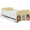 Detská posteľ s matracom a zásuvkou, INDIAN