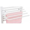 Aqualine Sušiak 4 uterákov na vykurovacie telesá, univerzálne upínanie, dĺžka 60cm, biela 25-03-SV460