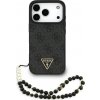 Guess 4G Strap Triangle Logo MagSafe pro iPhone 17 Pro černé