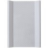 CEBA Podložka prebaľovacia 2-hranná s pevnou doskou (50x70) Comfort Caro Grey W-203-079-260
