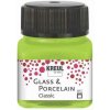 farba na sklo a porcelán 20 ml Kreul Classic 21 may green
