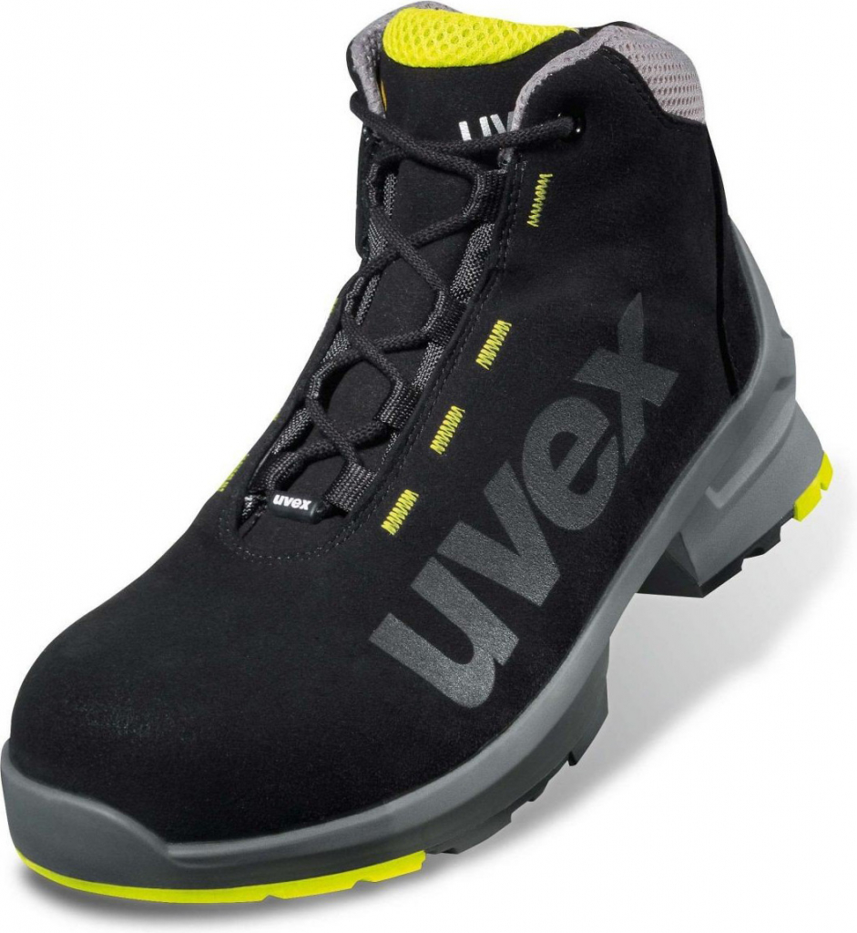 Uvex 8545 S2 SRC obuv Čierna-Žltá