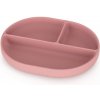 Petite & Mars Tanierik silikónový deliaci oválny Take&Match 6 m+ Petite&Mars Dusty Rose