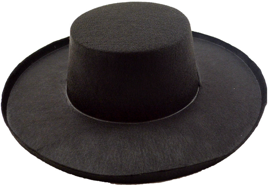klobúk Ø36 cm čierny