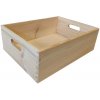 Drevený univerzálny box, 40 x 30 x 13 cm
