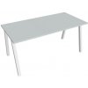Hobis Pracovný stôl UNI A, 160x75,5x80 cm, sivá/biela