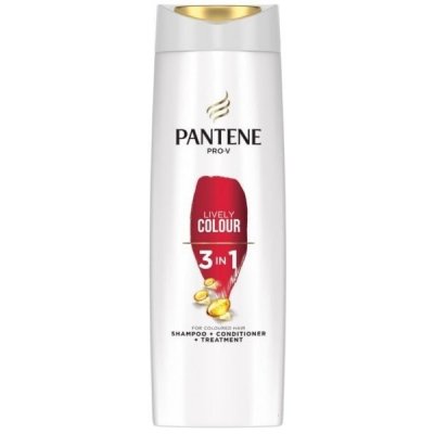Pantene Pro V Pantene šampón 3v1 Lively Colour 360 ml, šampón