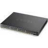 Zyxel XGS1935-52HP, 52 Port Smart Managed PoE Switch, 48x Gigabit PoE and 4x 10G SFP+, hybrid mode, XGS1935-52HP-EU0101F