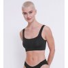 Podprsenka sloggi ZERO Feel 2.0 Top 0004 00XL - Farba: 0004 čierna, Veľkosť: XL