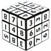 Sudoku kocka Barva: Černá