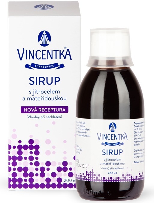 Vincentka Vincentka Sirup 200 ml