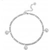 Swarovski E. Retiazka na nohu rivoli XS SEL1025