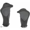 XLC GR-S22 gripy 135/92 mm, čierna/šedá