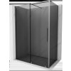 MEXEN/S - Velár sprchovací kút, posuvné dvere 160 x 70, grafit, grafit metal 871-160-070-41-95