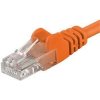 Premiumcord sp6utp030E Patch, UTP RJ45-RJ45 level CAT6, 3m,oranžový