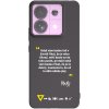Picasee silikónový čierny obal pre Xiaomi Redmi Note 13 Pro 5G - Kazma - MĚLI BYSTE SE DO TOHO PUSTIT
