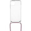 Fixed Pure Neck puzdro s ružovou šnúrkou na krk pre Apple iPhone 11 FIXPUN-428-PI