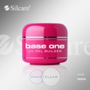 Silcare Base One gél na nechty Clear 15 g