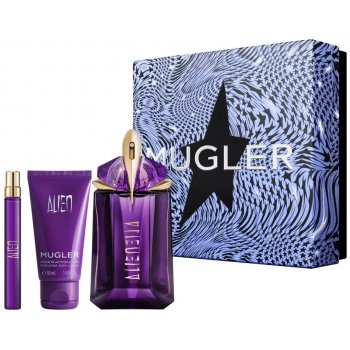 Thierry Mugler Alien EDP 60 ml + EDP 10 ml + sprchové mléko 50 ml pre ženy darčeková sada