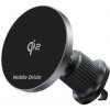 Držiak na mobil Mobile Origin Wireless Metal Car Charger CA14 (MO-WMCCH-CA14) čierny