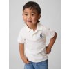GAP Baby polo tričko Gap & Disney Biela 12-18M
