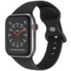 Techsuit - Watchband (W031) remienok pre Apple Watch 1–10 / SE / SE 2 (38/40/41/42 mm) – čierny