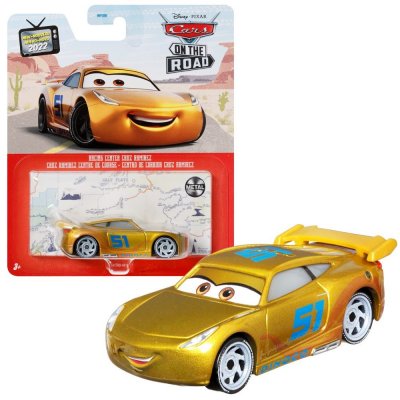Mattel Výber vozidiel Racing Style | Disney Cars | Die Cast Car Cruz Ramirez Racing Center 1:55