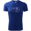 Elektrikár - základný elektrický obvod - Pánske tričko Fantasy športové - 3XL ( Kráľovská modrá )