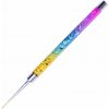 MollyLac Pro Liner Rainbow štetec na zdobenie 11mm