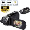 Digitálna kamera 720P Full HD 16MP video 270 stupňov otáčanie obrazovky