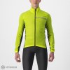 Castelli SQUADRA STRETCH bunda, žiarivá limetková 3XL