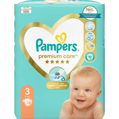 Pampers Premium Care 3 78 ks