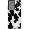 Picasee silikónový čierny obal pre Samsung Galaxy S21 Ultra 5G G998B - Black Moo