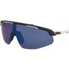 Slnečné okuliare Alpina Turbo Pro Q Black-White Matt/Blue Mirror Veľkosť: 51