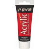 Akrylová farba El Greco 75 ml karmínová červená (Akrylová farba El Greco 75 ml )