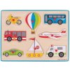 Bigjigs vkládací puzzle Dopravní prostředky