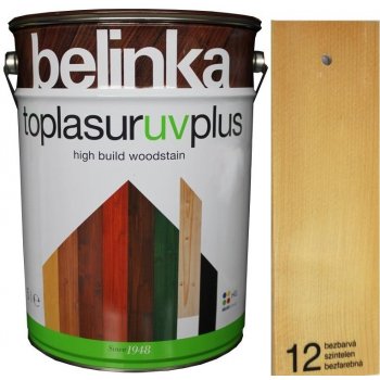 Belinka Toplasur UV Plus 5 l Bezfarebná