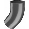 Koleno zvodové 40° KJG pozink - farebný - RAL 7016 Antracitová, Ø 120 mm - RAL 7016 Antracitová - Ø 120 mm