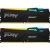 Kingston Fury Beast Black RGB 32GB (2x16GB) DDR5 5600MHz/CL40/DIMM/ECC/XMP (KF556C40BBAK2-32)