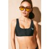 Reebok Horný diel športových plaviek Reebok Ivy I čierna L