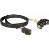 Delock 83392 Kabel Mini SAS HD SFF-8643 > 4 x SATA 0,5 m