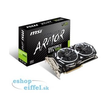 MSI GeForce GTX 1060 ARMOR 6G OC V1