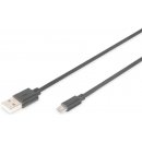 Digitus AK-300110-010-S USB 2.0 USB A samec na USB micro B samec, 2x stíněný, 1m