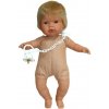 Llorens Realistická bábika Sasha so zvukmi a mäkkým látkovým telom 38 cm