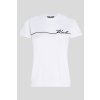 TRIČKO KARL LAGERFELD SEASONAL LOGO T-SHIRT WHITE